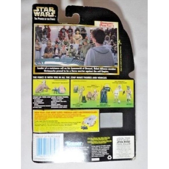 Hasbro Star Wars Power Of The Force Freeze Frame Orrimaarko Prune 1998 Gift NOS - Picture 4 of 4